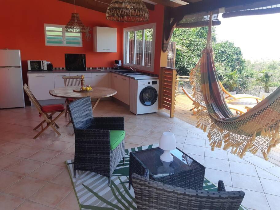 Ti Coin Relax Bungalow Vue Mer Piscine Privee サン・フランソワ エクステリア 写真